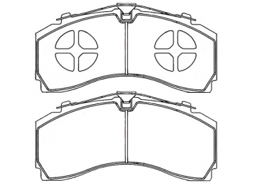 Brake Pads for Mercedes Commercial Vehicle