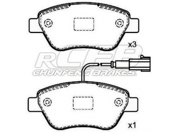 Brake Pads for FITA Passenger Vehicle