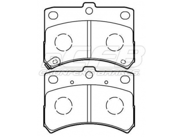 Brake Pads for Daihatsu Passenger Vehicle