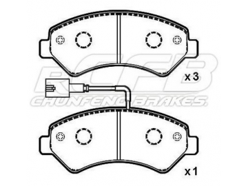 Brake Pads for FITA Passenger Vehicle