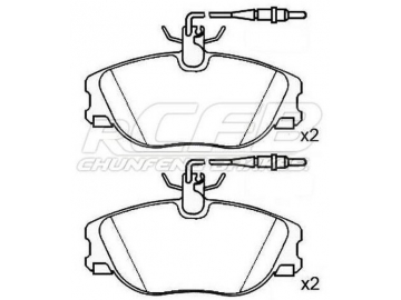 Brake Pads for Citroen Passenger Vehicle