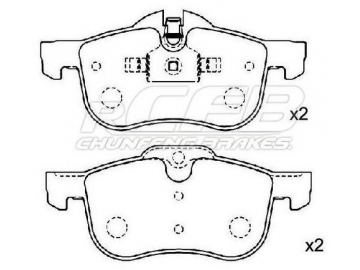 Brake Pads for Land Rover Passenger Vehicle