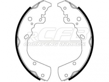 Brake Shoes for Dodge