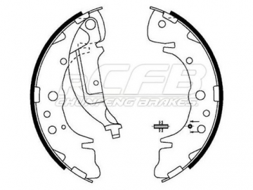 Brake Shoes for Hyundai