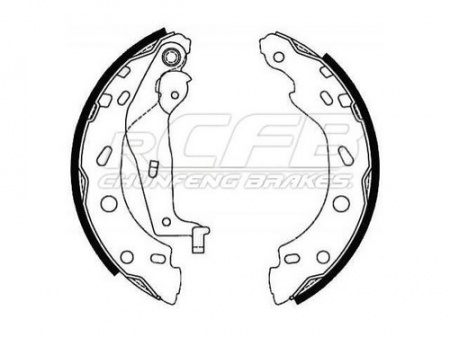 Brake Shoes for Smart