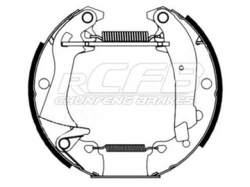 Brake Shoes for Citroen