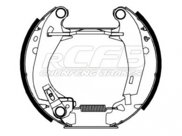 Brake Shoes for Peugeot