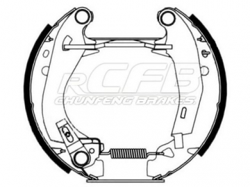 Brake Shoes for Citroen