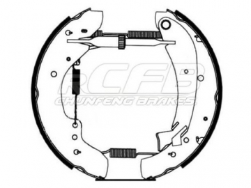 Brake Shoes for Citroen