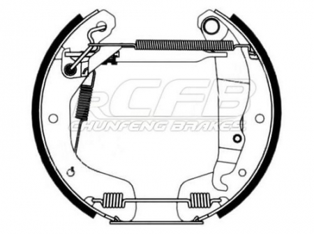 Brake Shoes for Opel