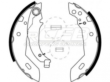 Brake Shoes for Citroen