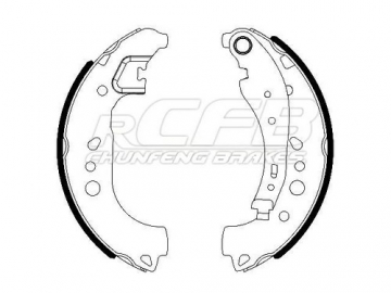 Brake Shoes for Mercedes Benz
