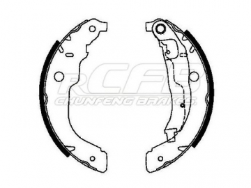 Brake Shoes for Citroen