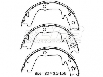 Brake Shoes for Subaru