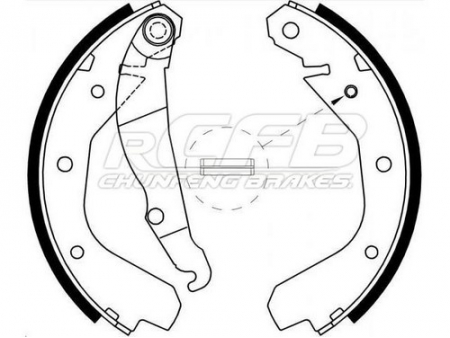 Brake Shoes for Opel