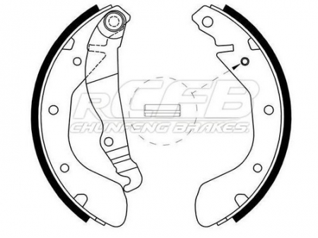 Brake Shoes for Opel