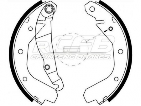 Brake Shoes for Opel