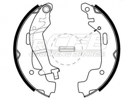 Brake Shoes for Vauxhall