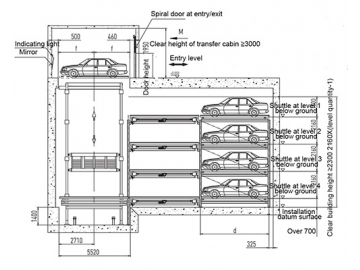 Shuttle Parking System