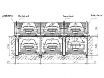 Stacker Parking System (Parking Lift)