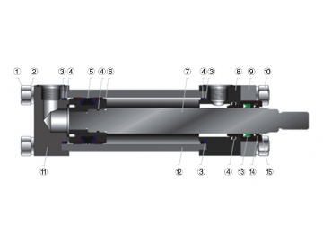 Tie Rod Hydraulic Cylinder