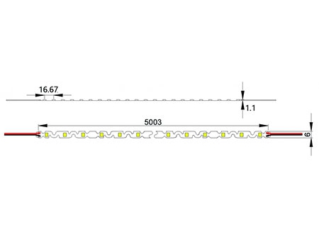 SMD2835 LED Strip Lights (7.2W)