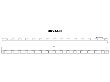 DRV-440E / DRV-443E Side-emitting LED Light Bar