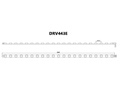 DRV-440E / DRV-443E Side-emitting LED Light Bar