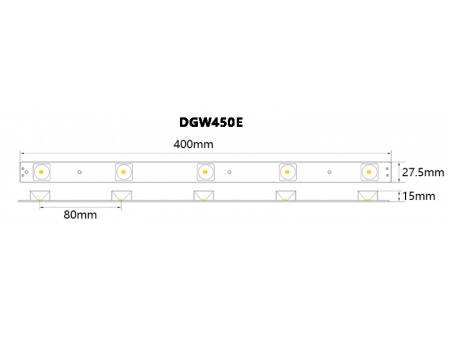 DGW450E / DGW451E / DGW452E Side-emitting LED Light Bar