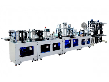 Automatic Mask Machine for Fold Flat Mask (Odour Valved)