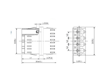 LC Adapter, Simplex/ Duplex LC Fiber Optic Adapter