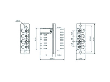 LC Adapter, Simplex/ Duplex LC Fiber Optic Adapter