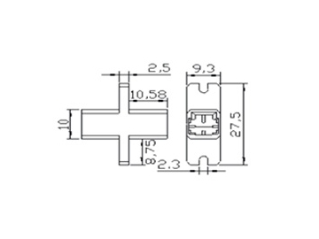 MTRJ Fiber Optic Adapter