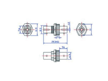 ST Fiber Adapter, ST Simplex/ Duplex Adapter