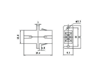 Fixed Fiber Optical Attenuator, Adapter Type