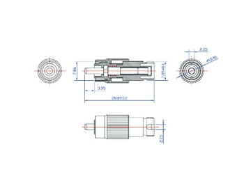 Plug-in Fixed Attenuator