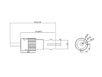 Plug-in Fixed Attenuator