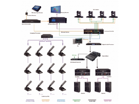 Network Digital Conference System