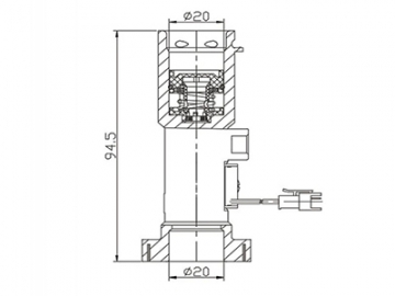 Shape Memory Alloy Boiler Flow Switch