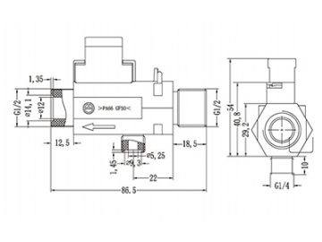 Float Type Water Flow Switch