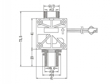 Flap Water Flow Switch