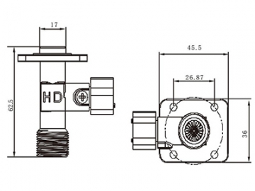 Inlet Control Valve and Temperature Probe