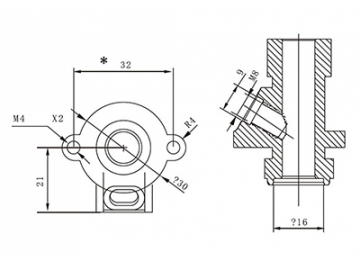 Inlet Control Valve and Temperature Probe