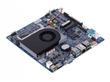 QM9400/QM9500 Mini-ITX Motherboard, 4th/5th Gen Intel Haswell/Broadwell Processors, DC-Power