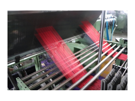 KTNFM53-4/66-192 Jacquard Loom(Narrow Fabric Weaving System)                 Computerized jacquard loom, ribbon weaving machine