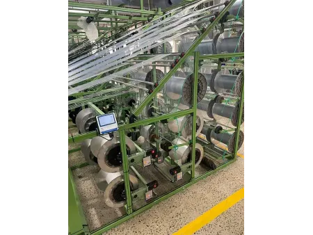 Integrated Active Warp Tension Control Warping Creel