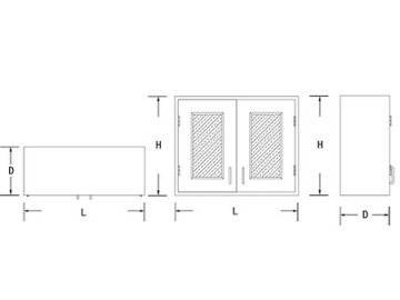 Laboratory Wall Cabinet