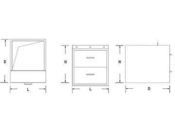 Laboratory Suspended Cabinet