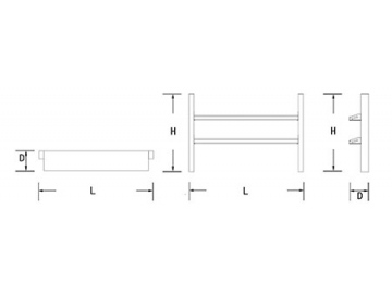 Reagent Rack (Single-Sided)