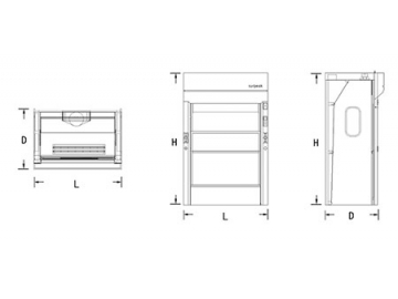 Walk-in Fume Hood